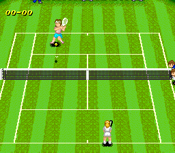 Super Tennis screenshot 5 for Super Nintendo